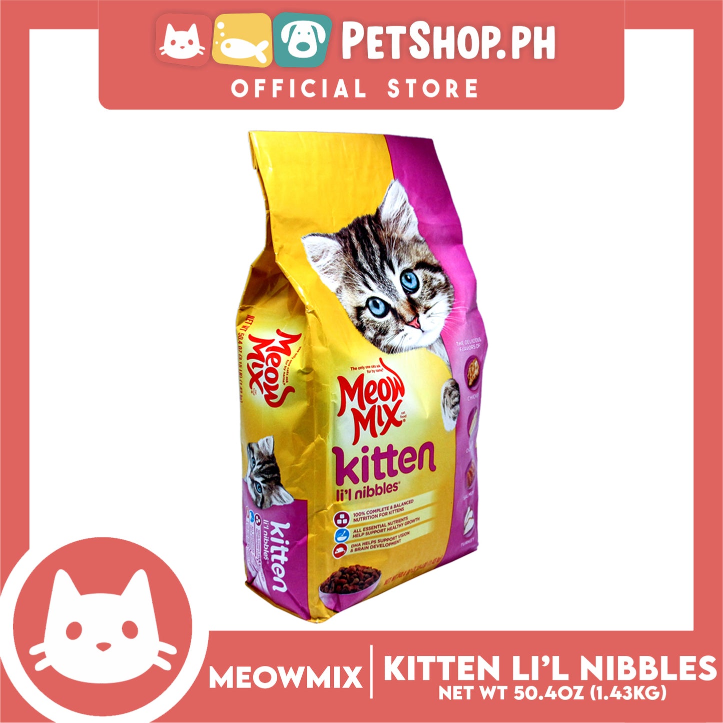 Meow Mix Kitten Li'l Nibbles