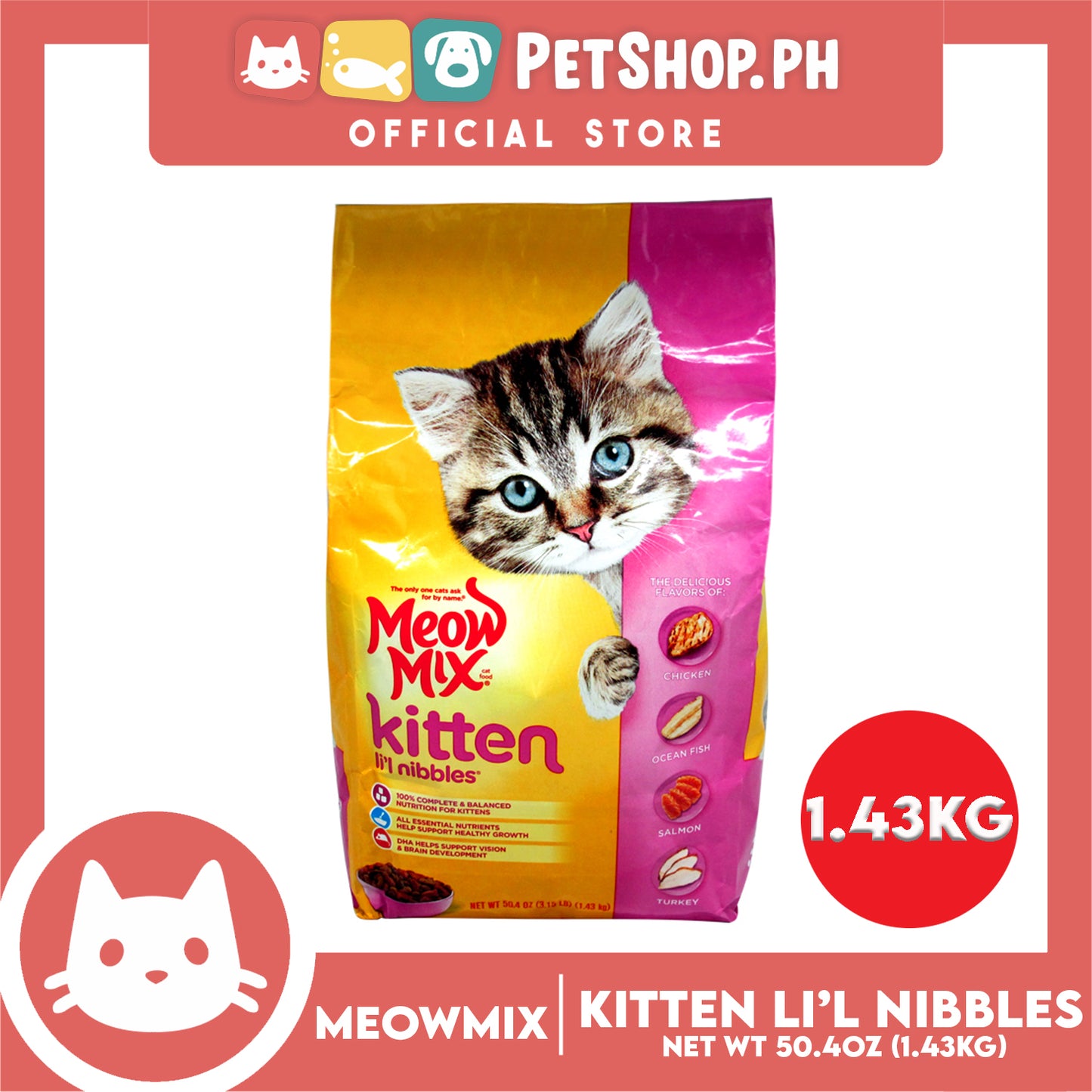 Meow Mix Kitten Li'l Nibbles