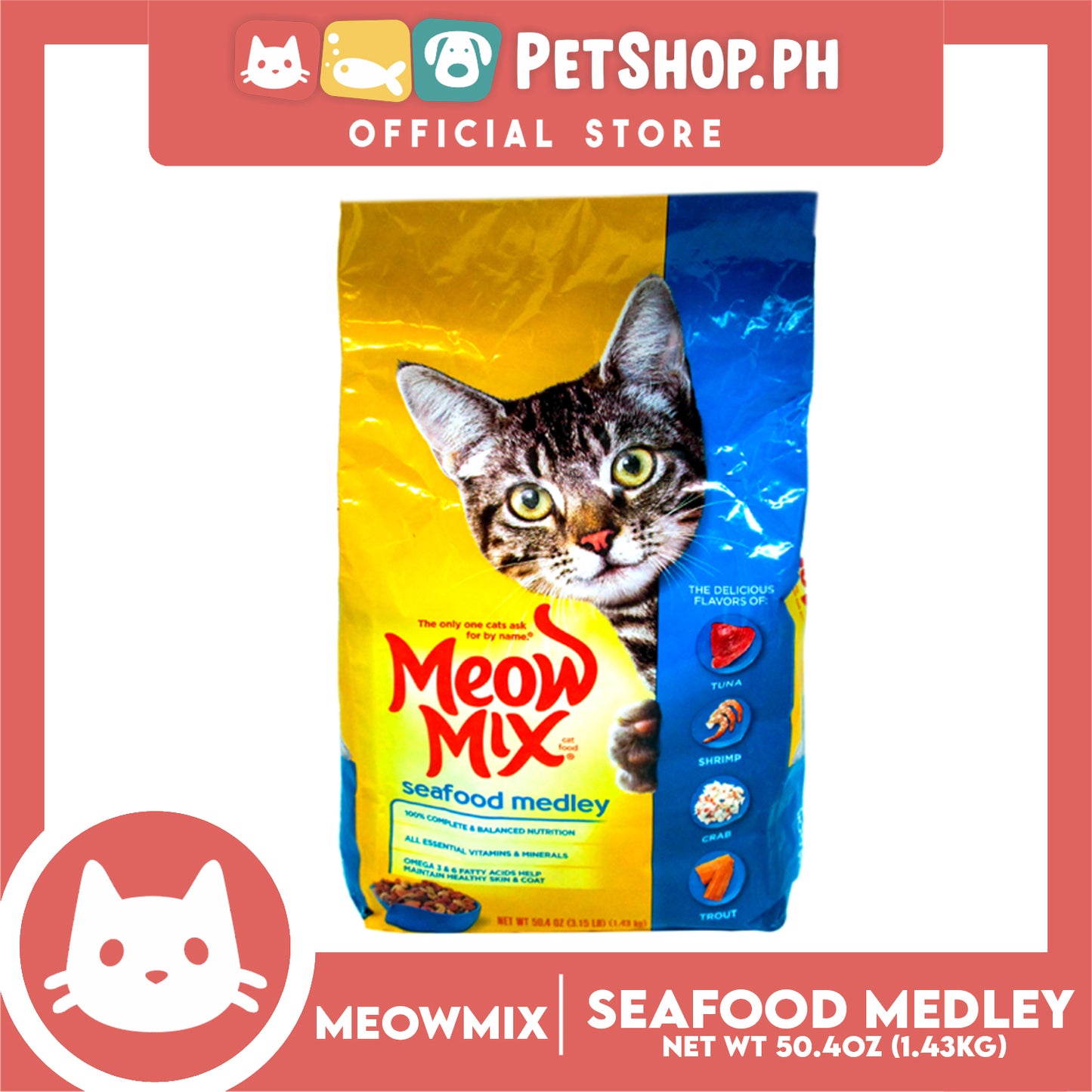 Meow Mix Sea Food Medley