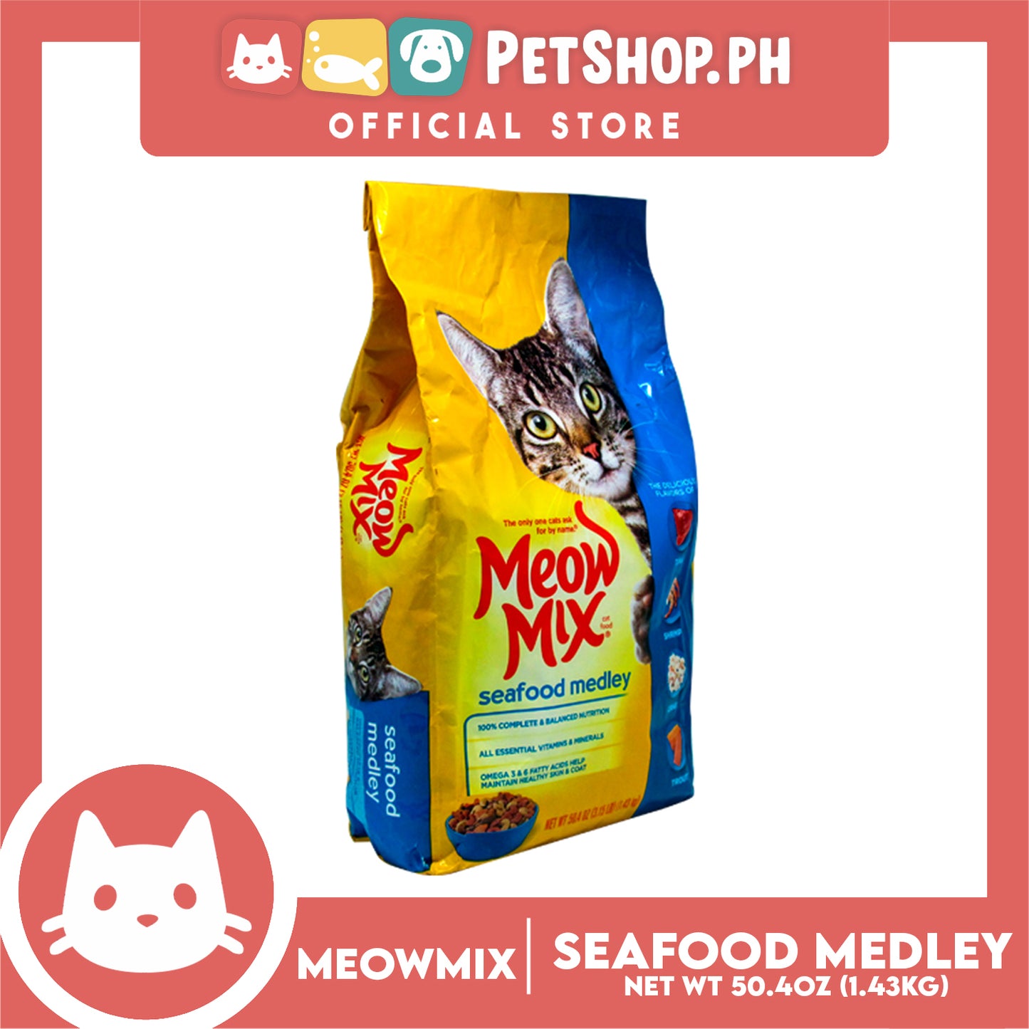 Meow Mix Sea Food Medley