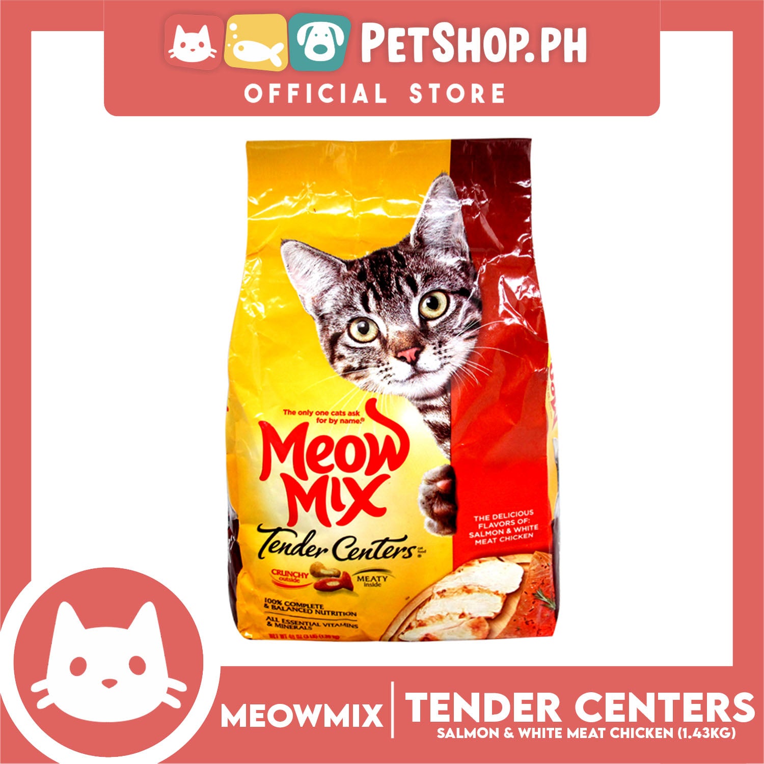 Meow mix serving outlet size