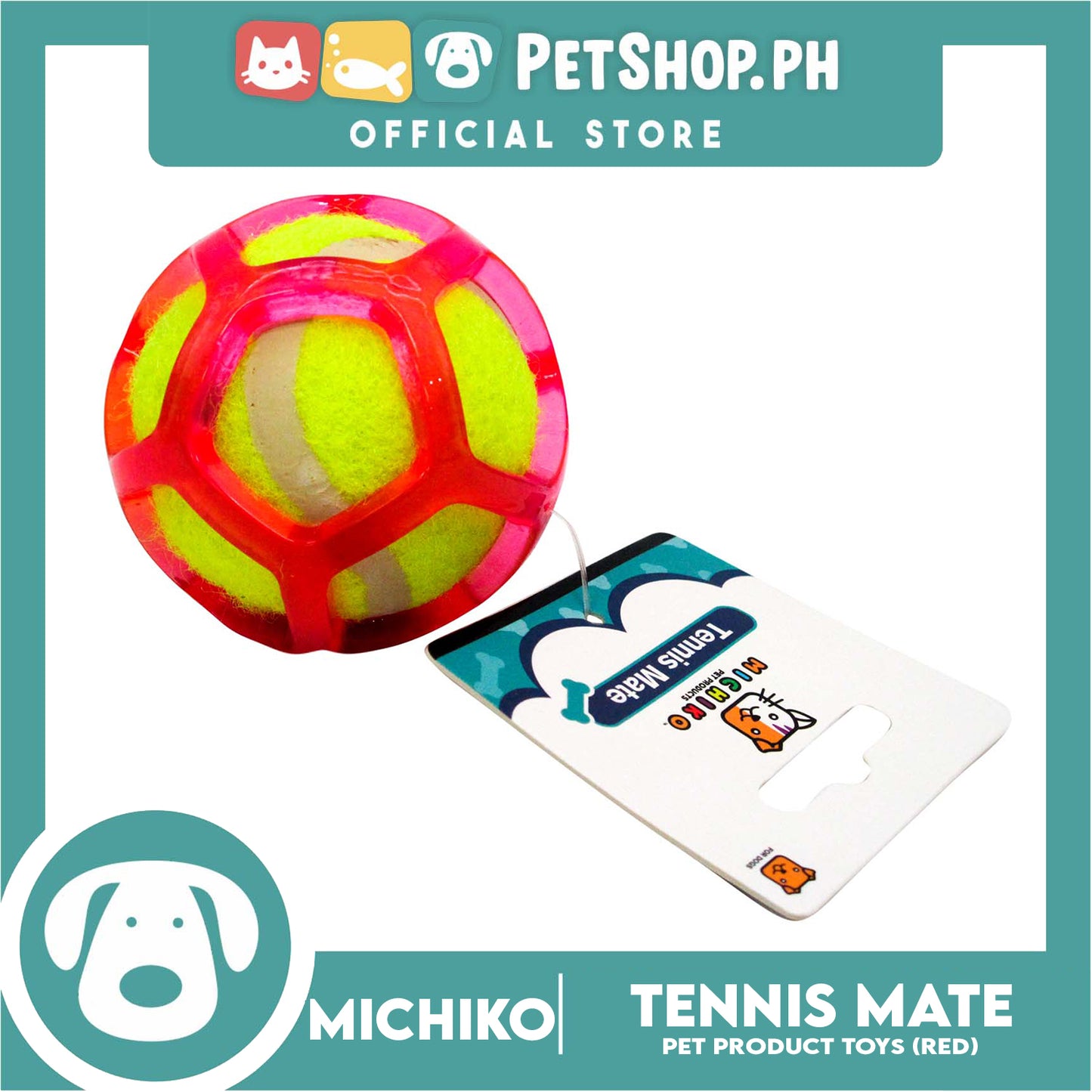 Michiko Tennis Mate Red