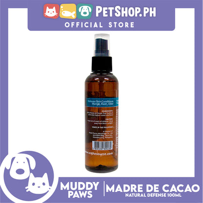 Muddy Paws Madre de Cacao Natural Defense 100mL