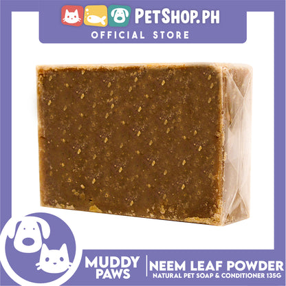 Muddy Paws Neem Leaf Powder VCO 135g Natural Pet Soap and Conditioner