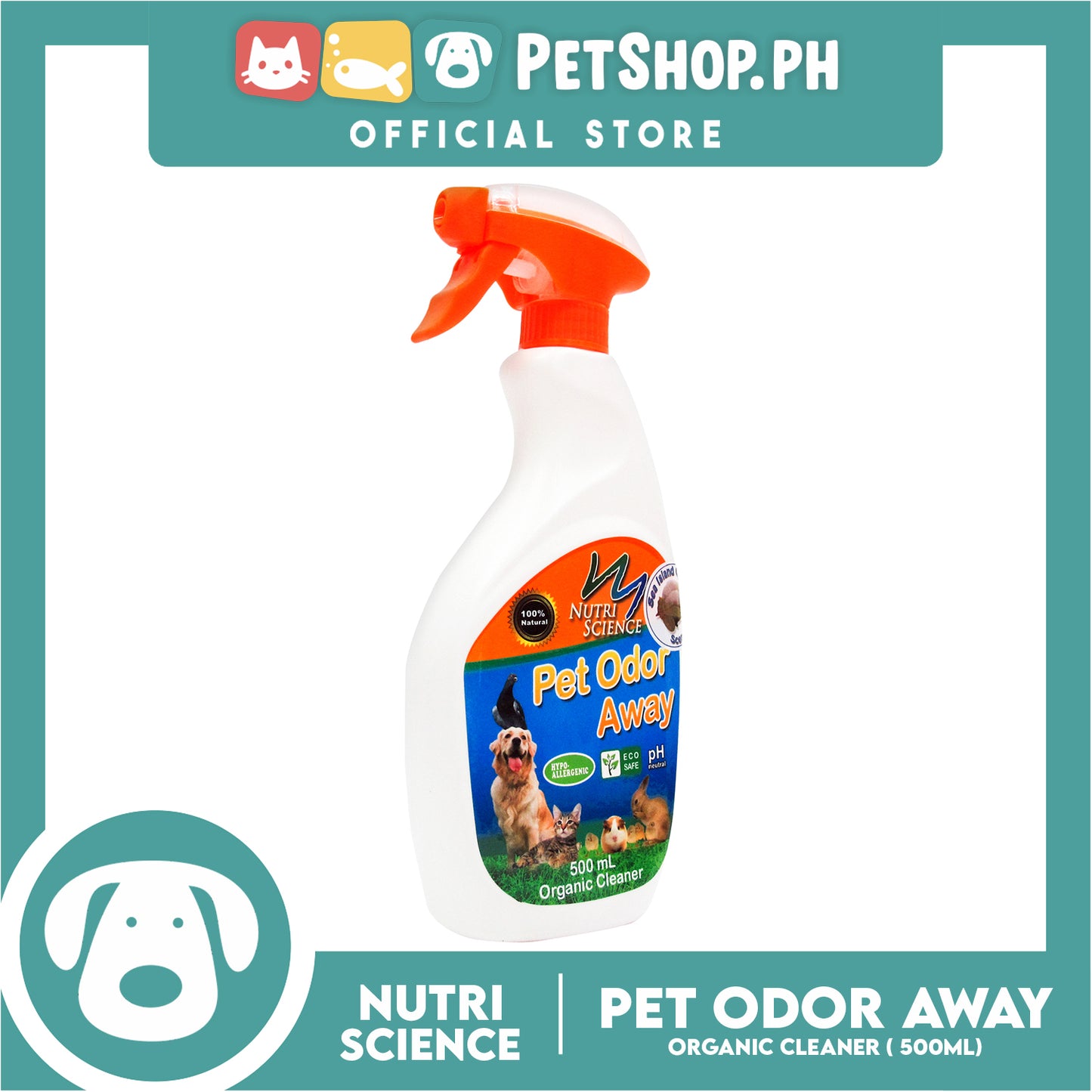 Nutri Science Pet Odor Away 500mL