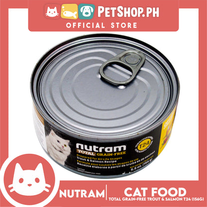 Nutram T24 Total Grain-Free Trout and Salmon Meal Recipe Cat Food