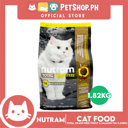 Nutram T24 Total Grain-Free Trout and Salmon Meal Recipe Cat Food