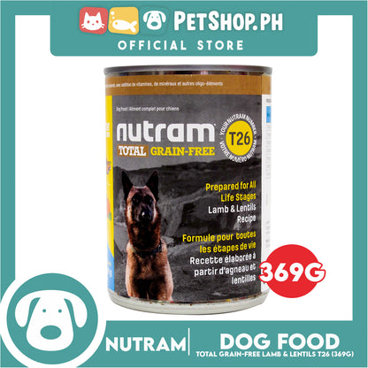 Nutram T26 Total Grain-Free Lamb and Lentils Recipe Dog Food