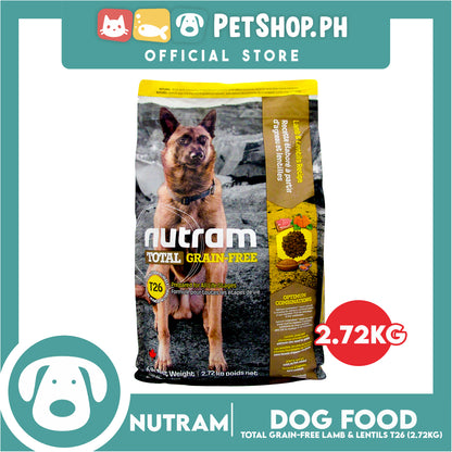 Nutram T26 Total Grain-Free Lamb and Lentils Recipe Dog Food