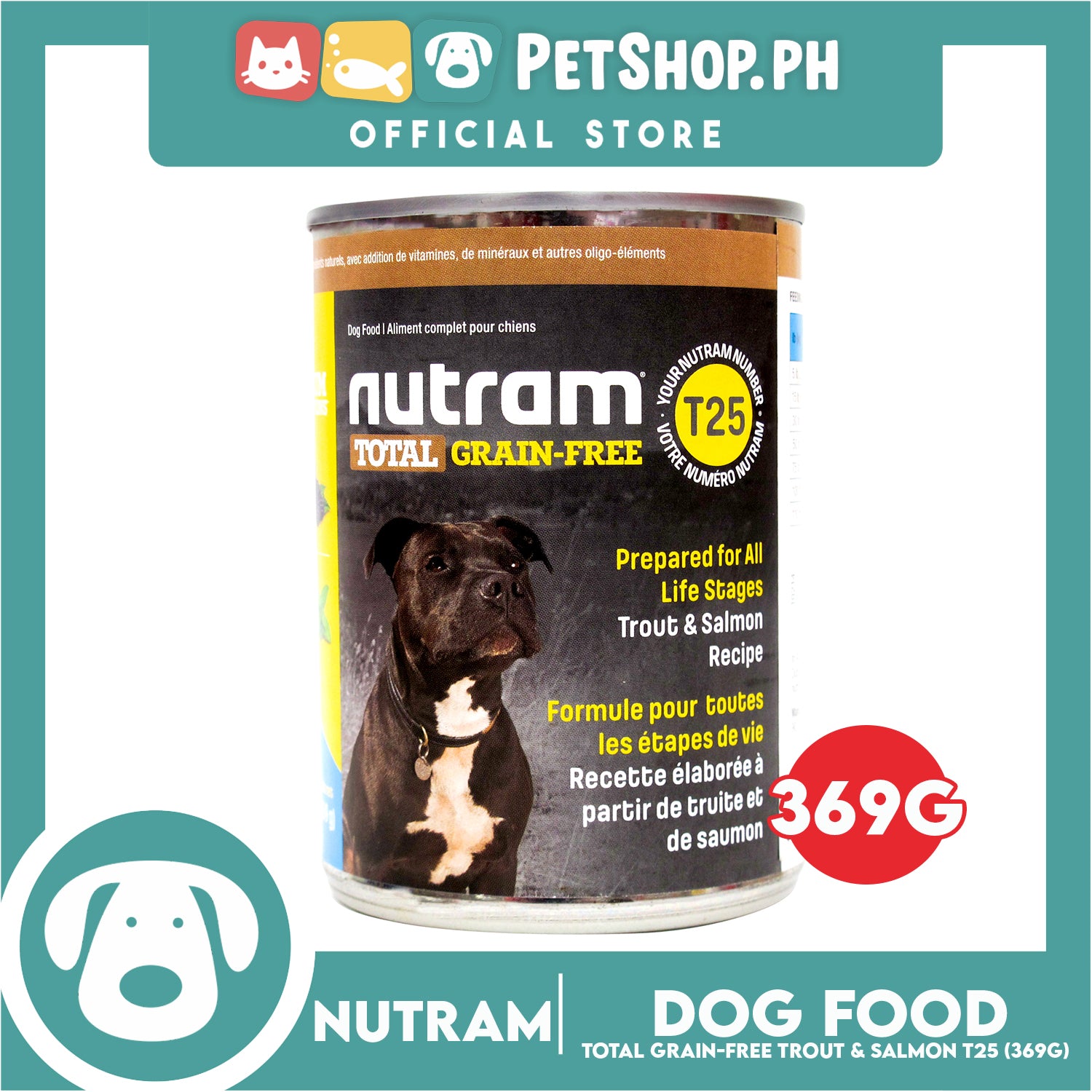 Nutram grain outlet free dog food