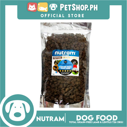 Nutram T26 Total Grain-Free Lamb and Lentils Recipe Dog Food