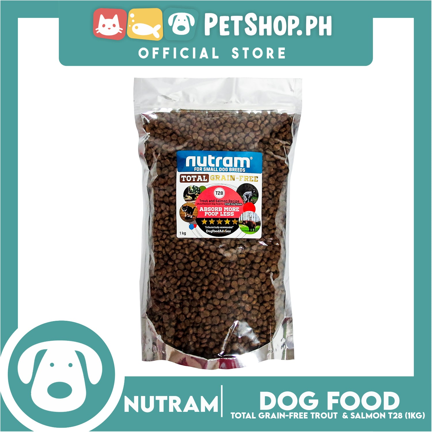 Salmón Nutram T28 Nutram T28 Total Grain-Free Trout Salmon Meal