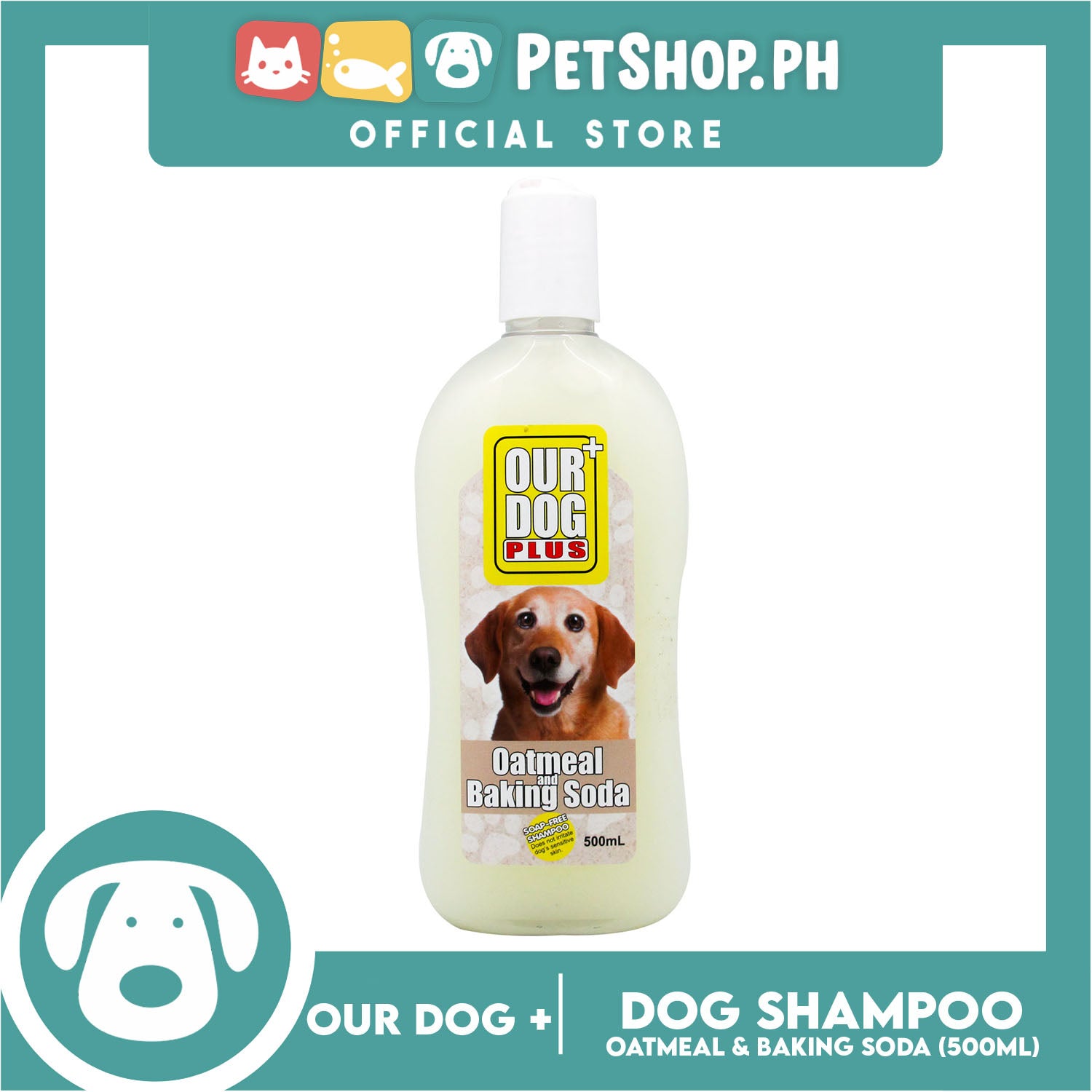 Our Dog Plus Oatmeal and Baking Soda Shampoo –