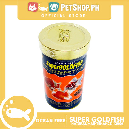 Ocean Free Super Goldfish 120g Natural Maintenance Food for All Goldfish