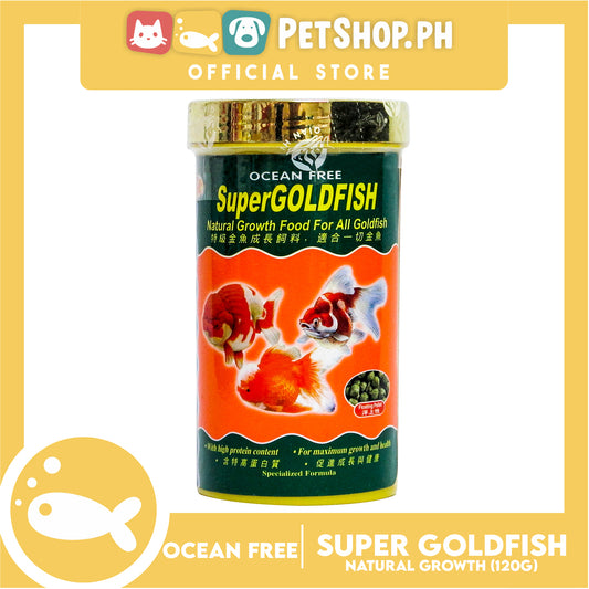 Ocean Free Super GoldFish Natural Growth 120g