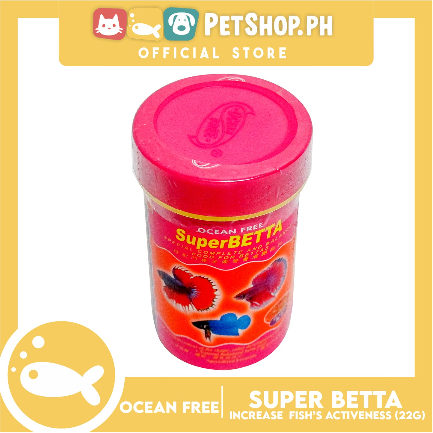 Ocean Free Super Betta Flakes 22g