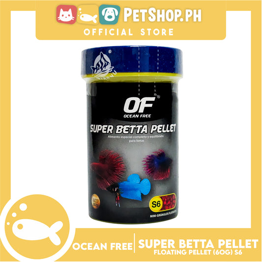 Ocean Free Super Betta Pellet 60g