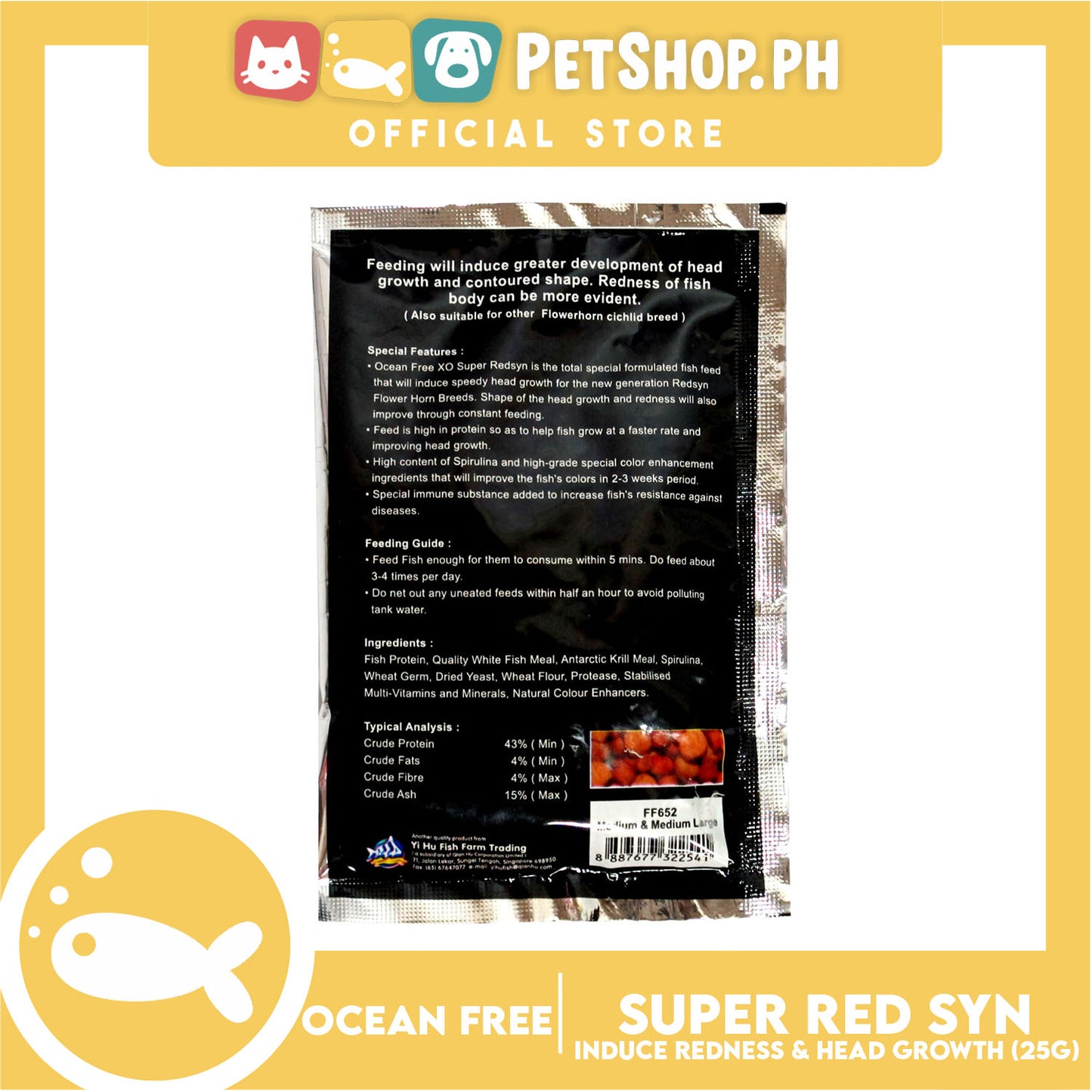 Ocean Free Super RedSyn 25g