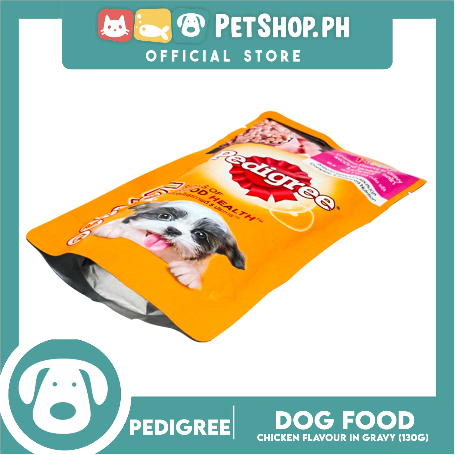 Pedigree puppy can outlet food