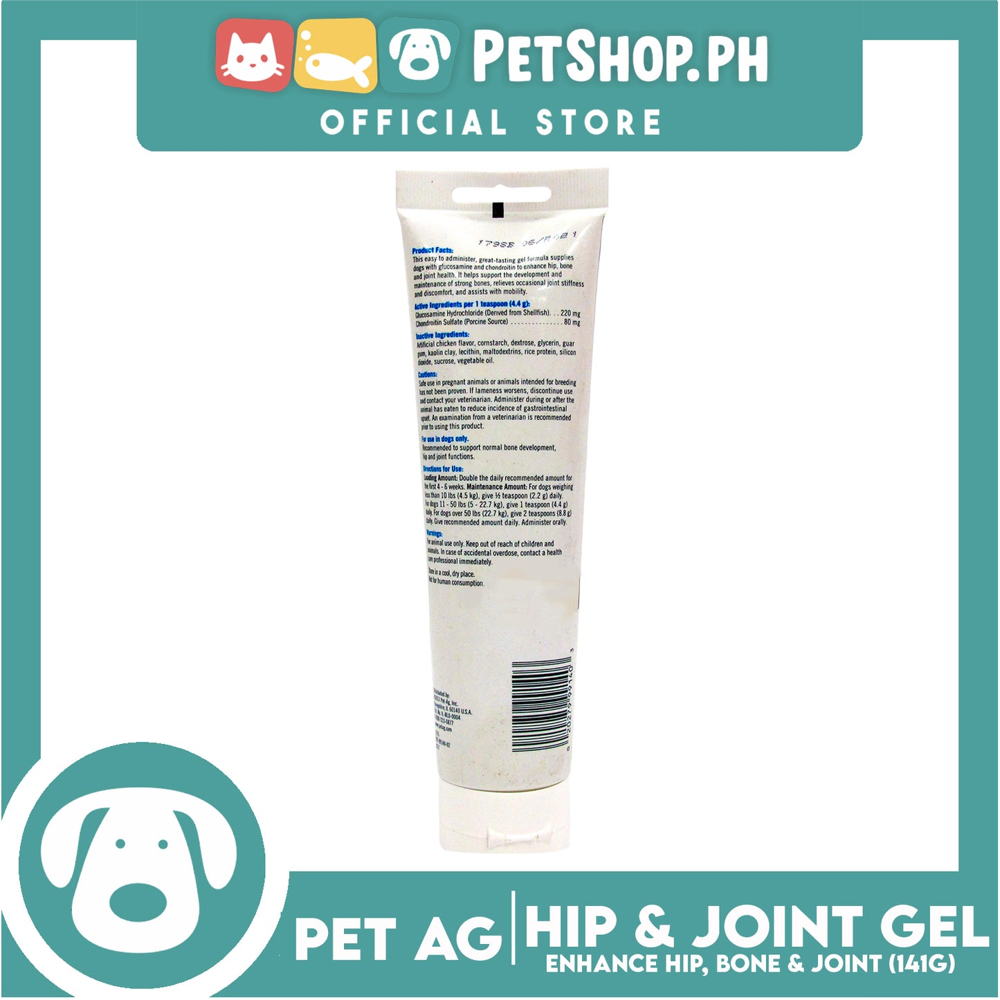 Pet Ag Hip & Joint Gel 141g