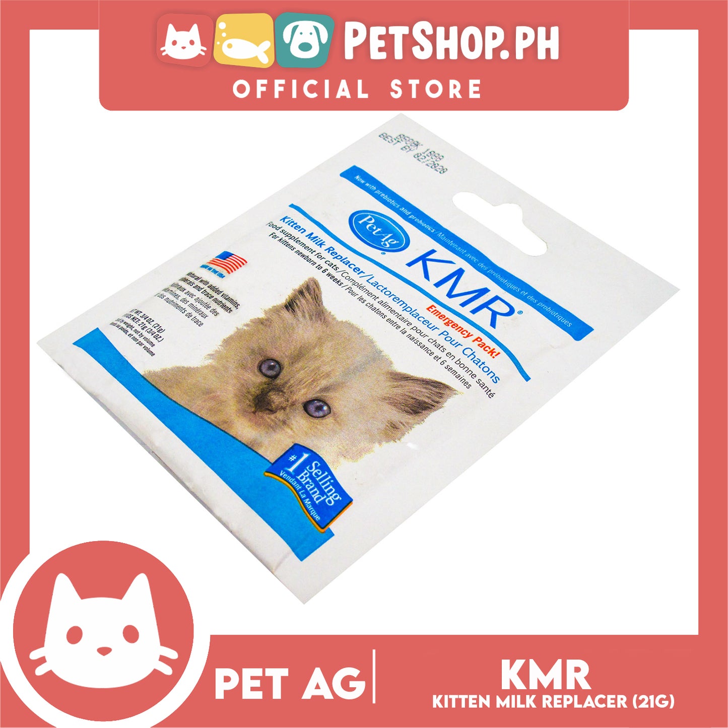 Pet Ag Esbilac Kitten Milk Replacer 21g