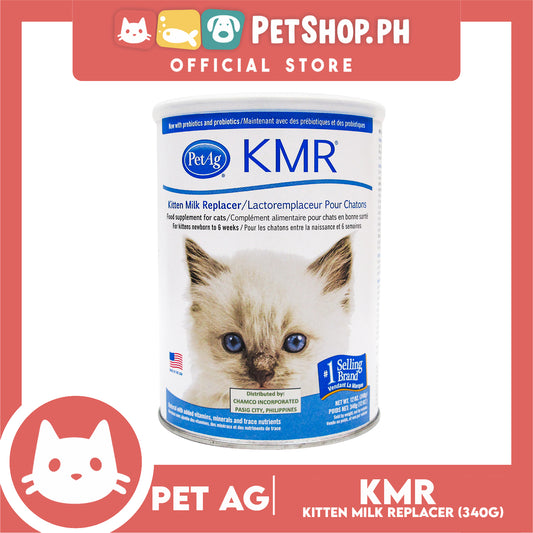 Pet Ag KMR Kitten Milk Replacer Powder 340g For Kittens Newborn To Six Weeks