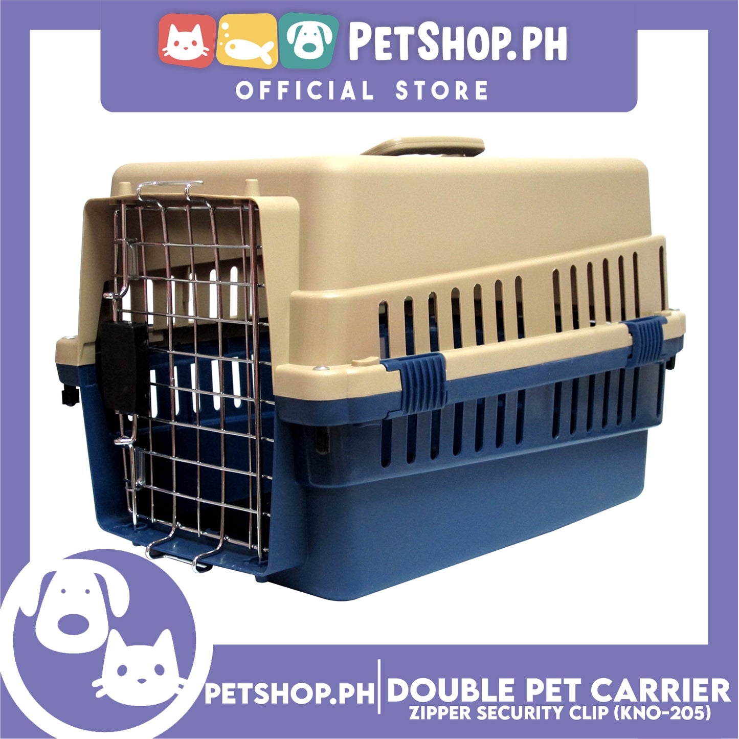 Double Pet Carrier KNO 205