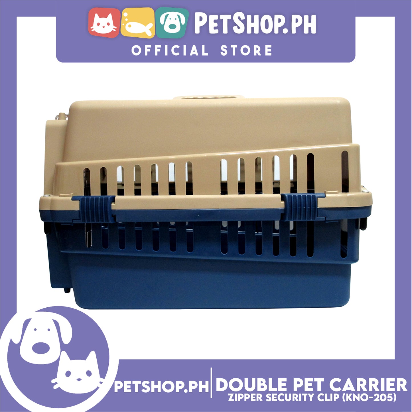 Double Pet Carrier KNO 205