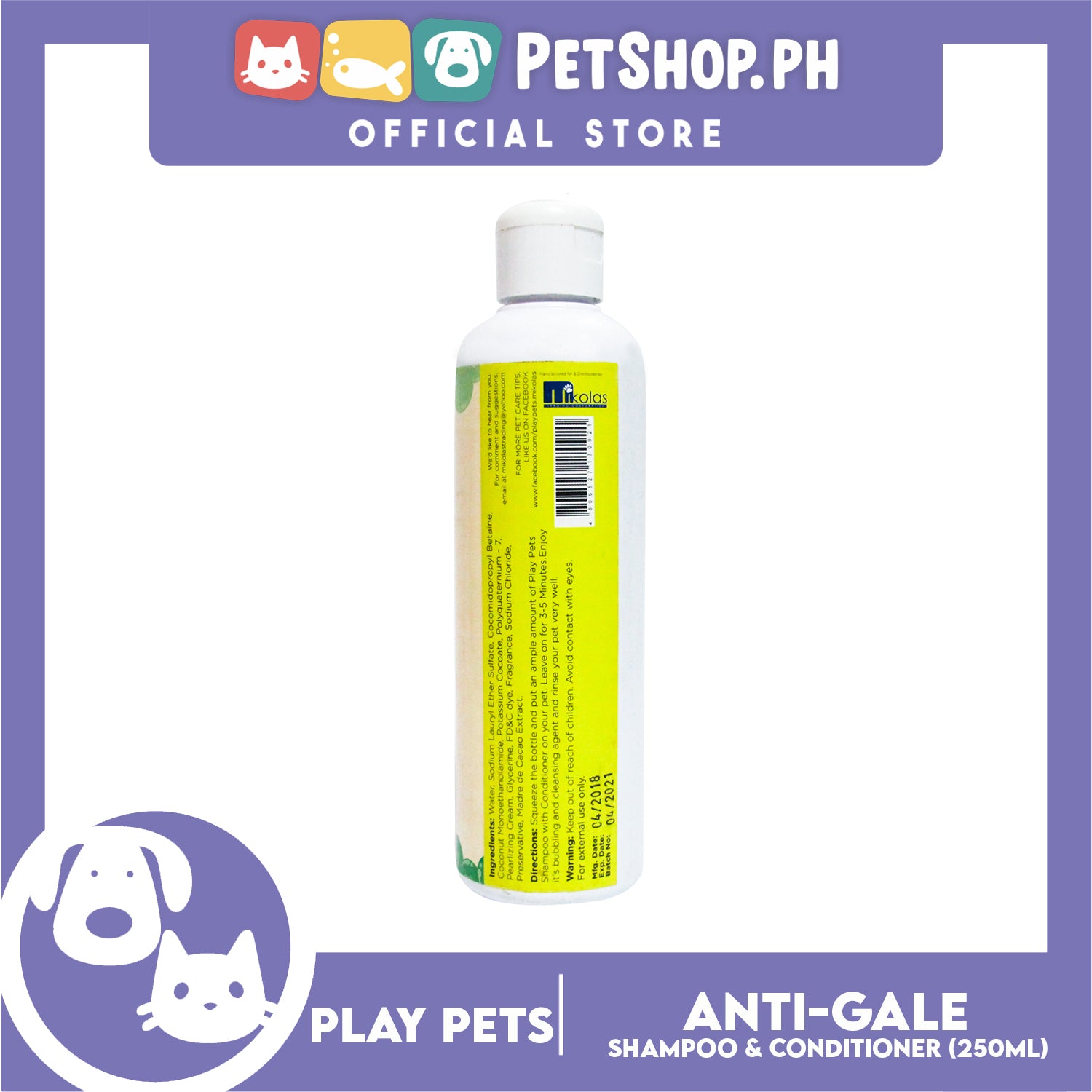 Playpets shampoo hotsell