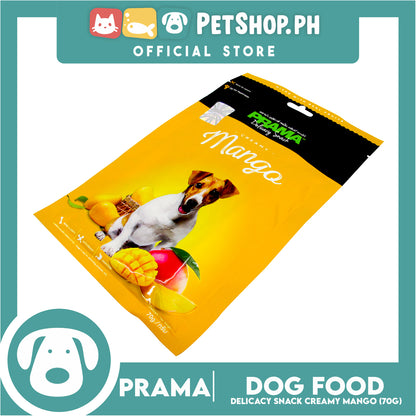 Prama Delicacy Snack Creamy Mango 70g Dog Treats