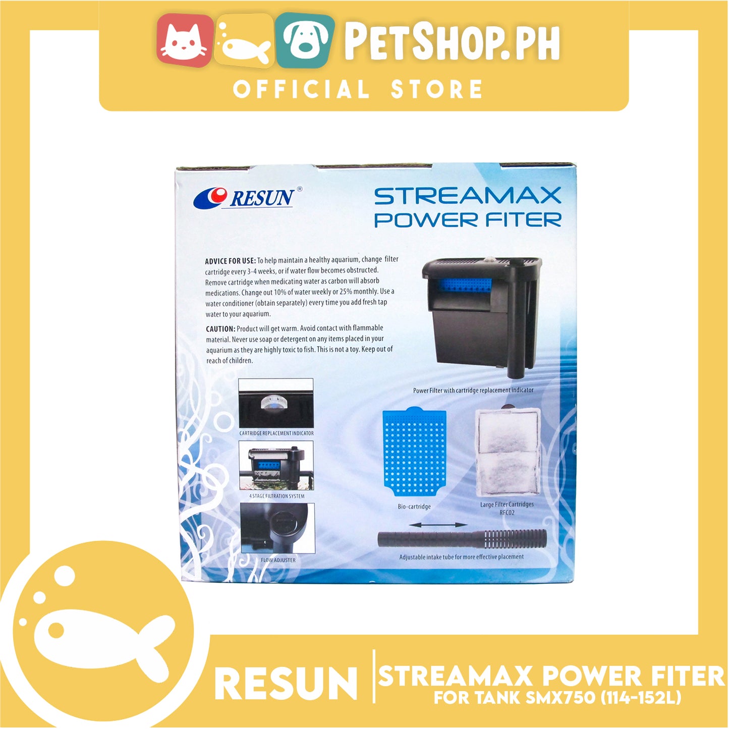 Resun Streamax Power Filter SMX750