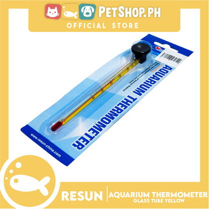 Resun Floating Aquarium Thermometer RST 04 with Suction Cup (Yellow)