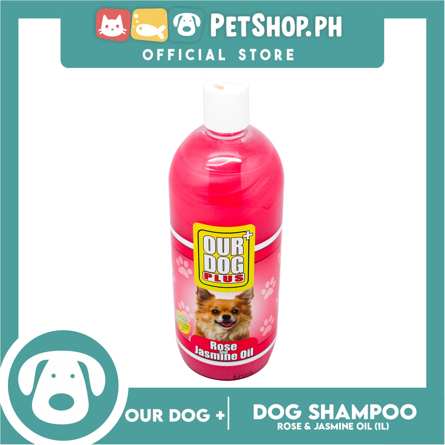 Our Dog Plus Rose and Jasmine Oil Shampoo