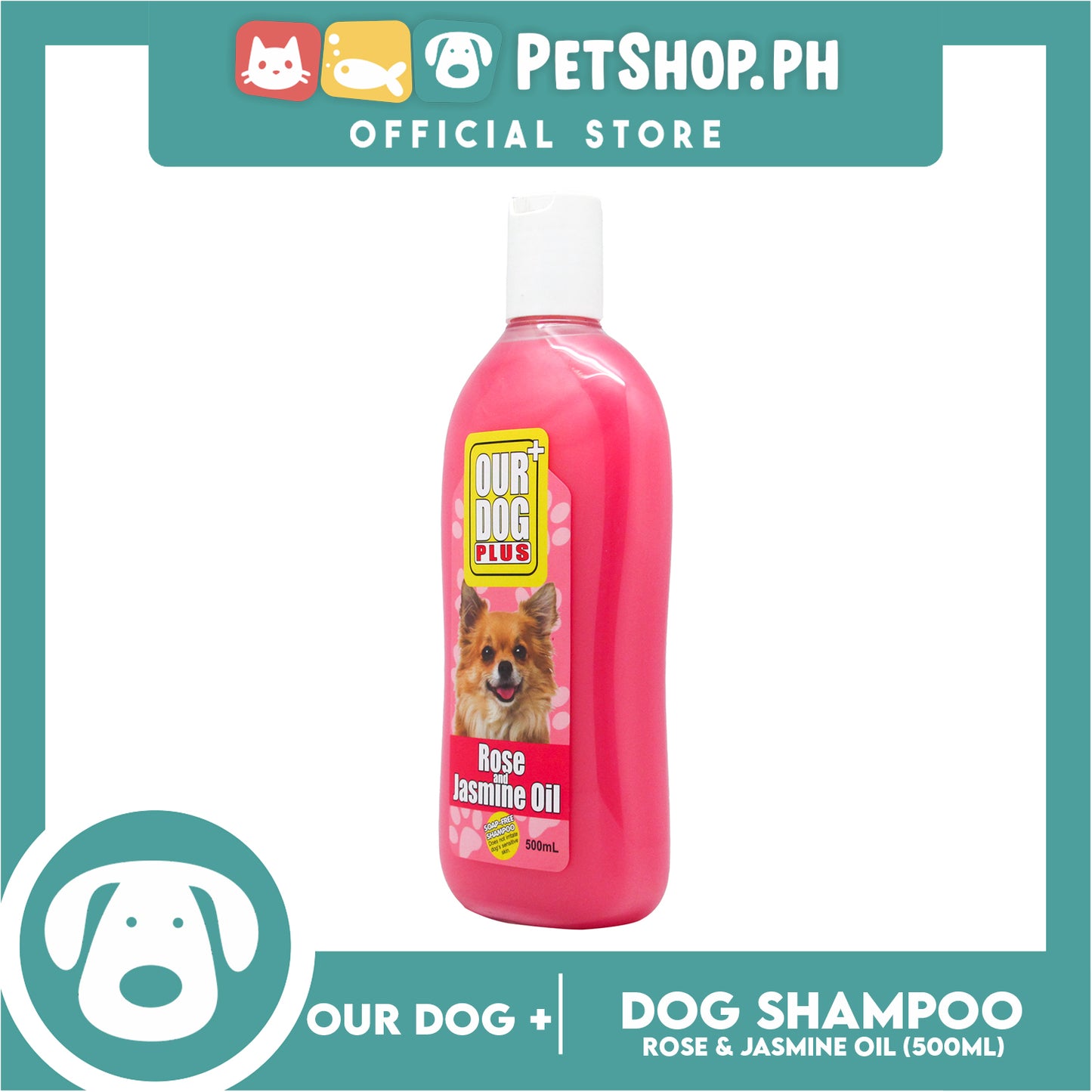 Our Dog Plus Rose and Jasmine Oil Shampoo