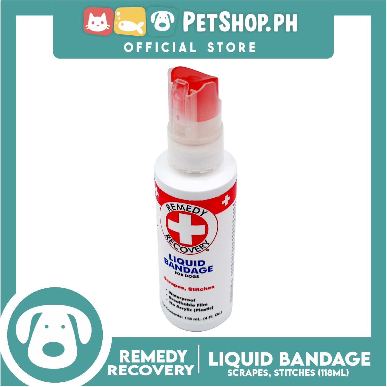Remedy+Recovery Liquid Bandage for Dogs