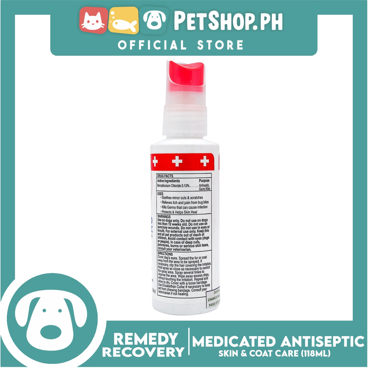 Remedy + Recovery Medicated Antiseptic118mL