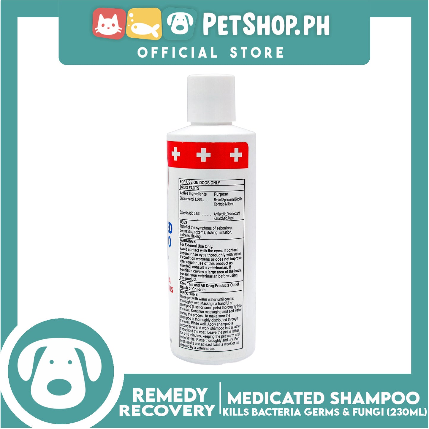 Remedy + Recovery Medicated Shampoo 236mL