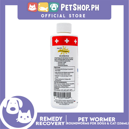 Remedy + Recovery Pet Wormer  236mL