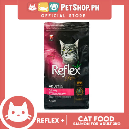 Reflex Adult Cat Food Choosy with Salmon 1.5kg