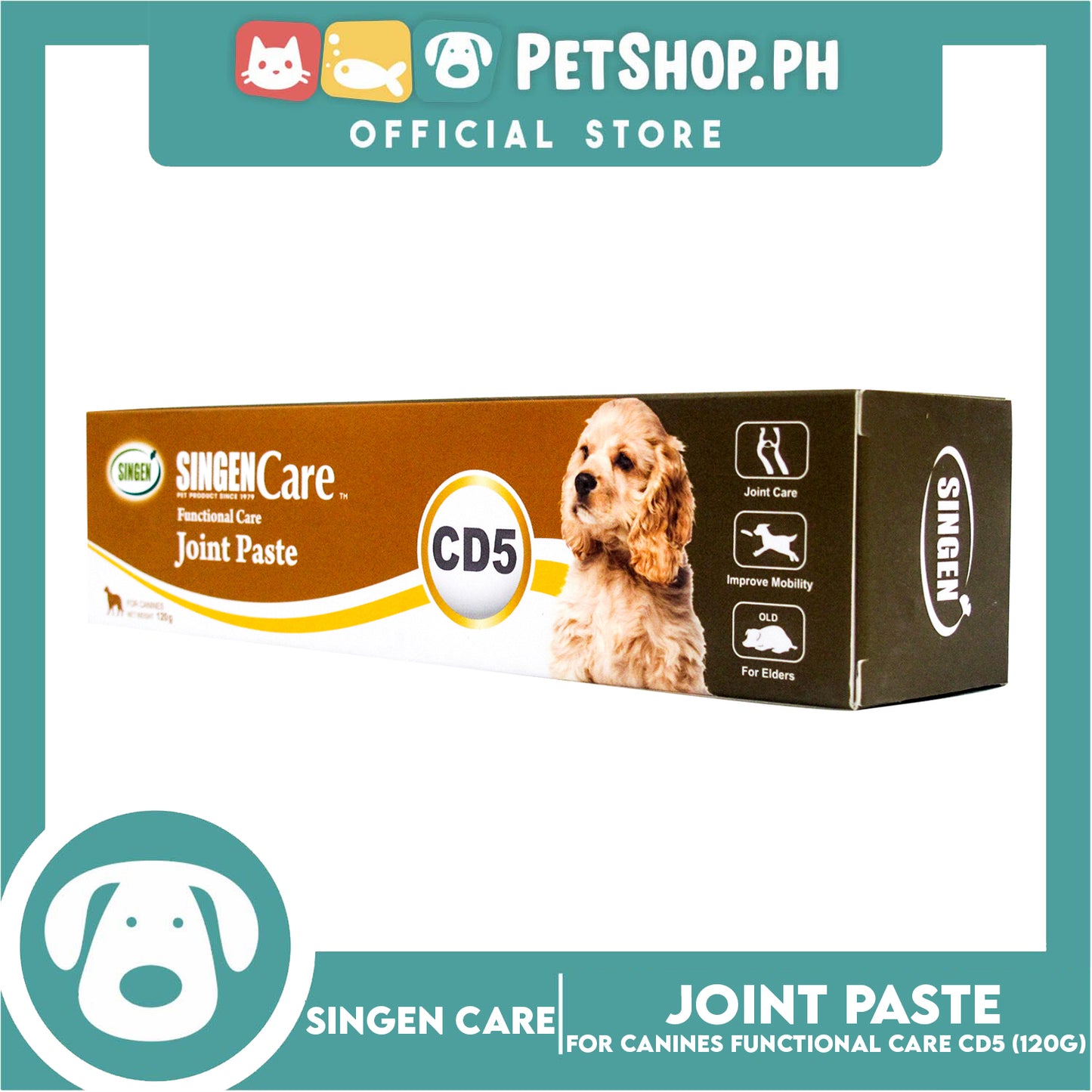 Singen Functional Care CD5 Joint Paste For Dogs 120g