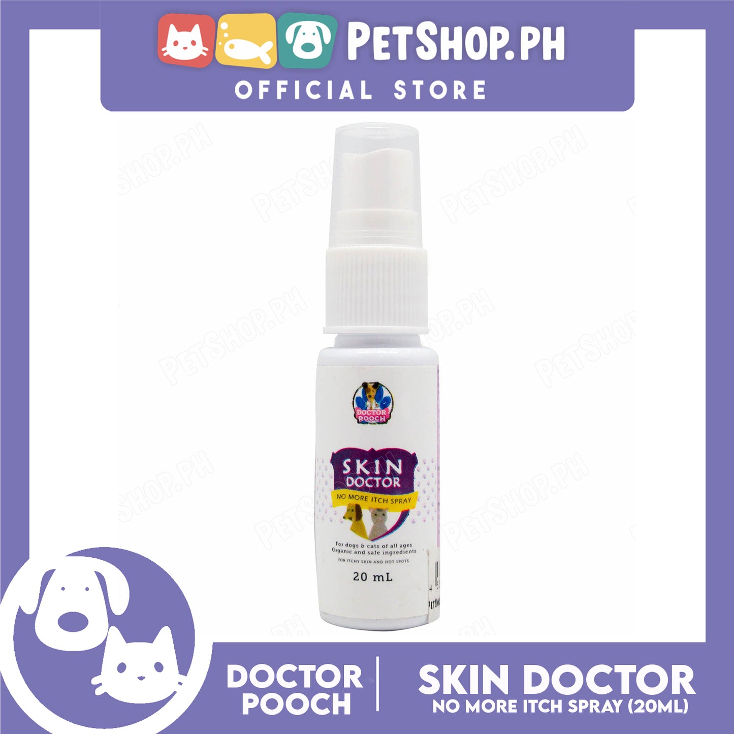 Play Pets Skin Doctor No More Itch 20mL