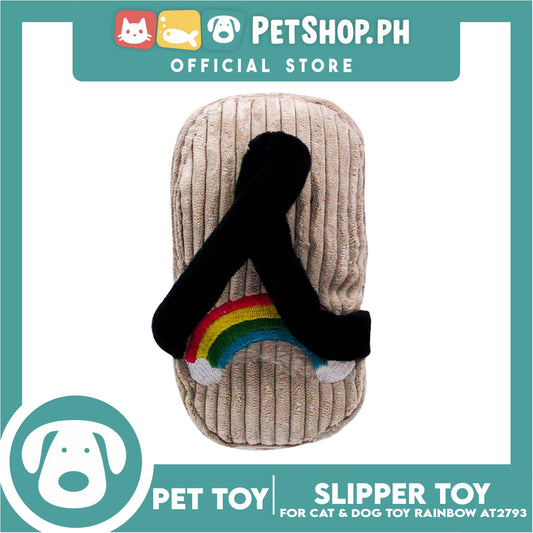 Amy Carol Slipper Toy Rainbow Design AT2793 For Cat And Dog