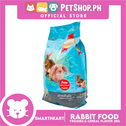 SmartHeart Rabbit Food Veggies & Cereals Flavor 3kg