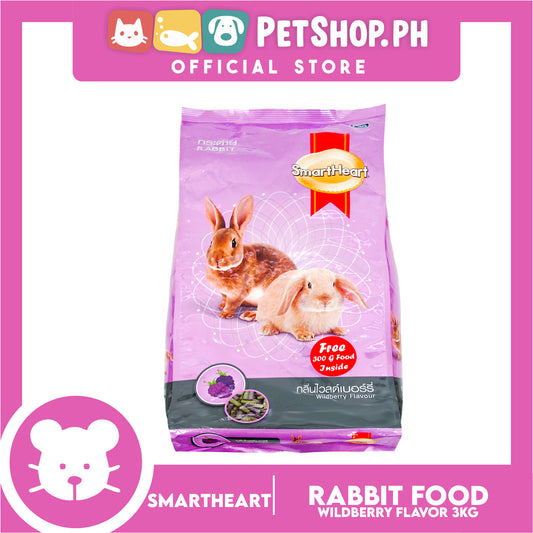 PCG SmartHeart Rabbit Food Wildberry Flavor 3kg