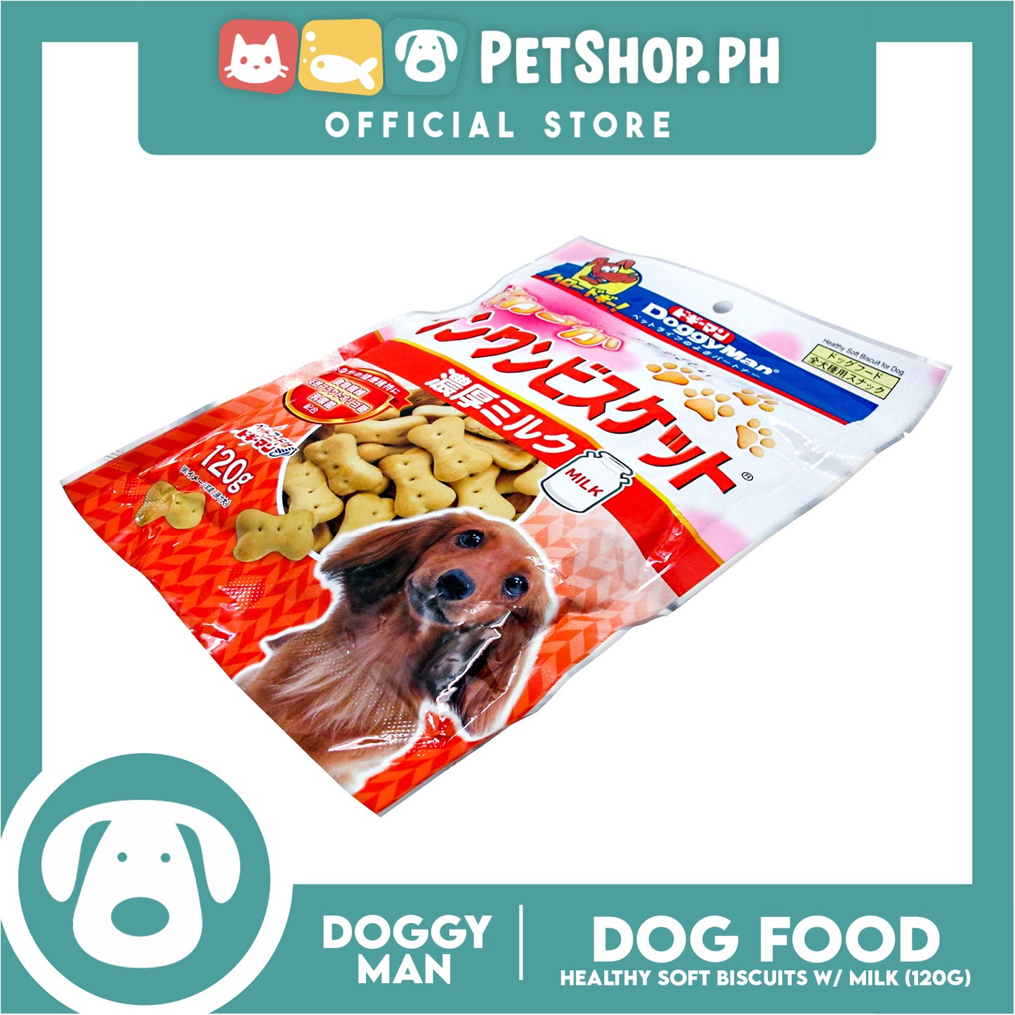 Doggyman Soft Biscuit with Rich Milk (82279) 120g