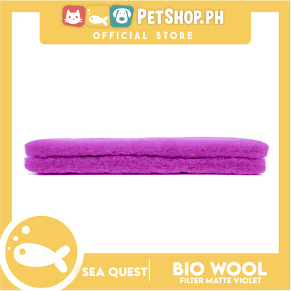 Sea Quest Bio Wool Filter Media Biological Filter Mat (Violet)