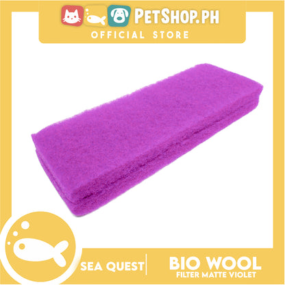 Sea Quest Bio Wool Filter Media Biological Filter Mat (Violet)