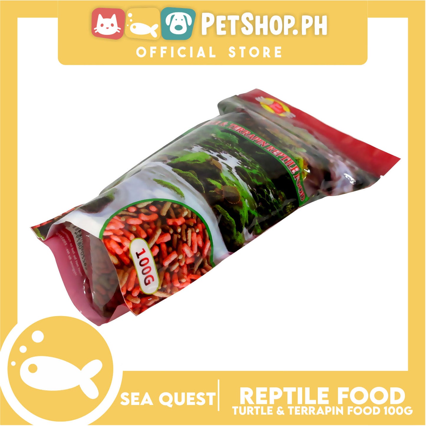 Sea Quest Turtle and Terrapin Reptile Food 100g