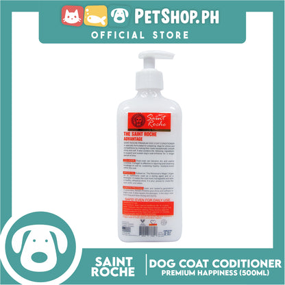 Saint Roche Premium Dog Coat Conditioner (Happiness Scent) 500ml For Dog Show Preparation