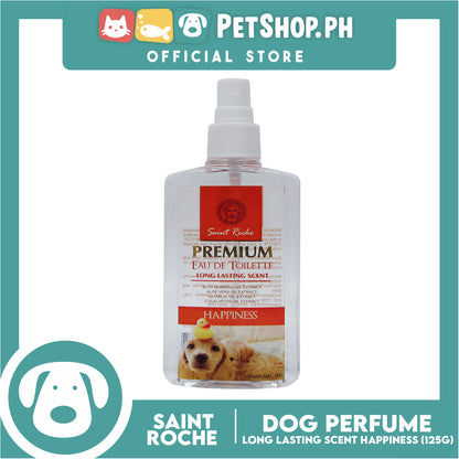 Saint Roche Premium Eu De Toilette Scent (Happiness) 125ml Perfume for Your Dogs